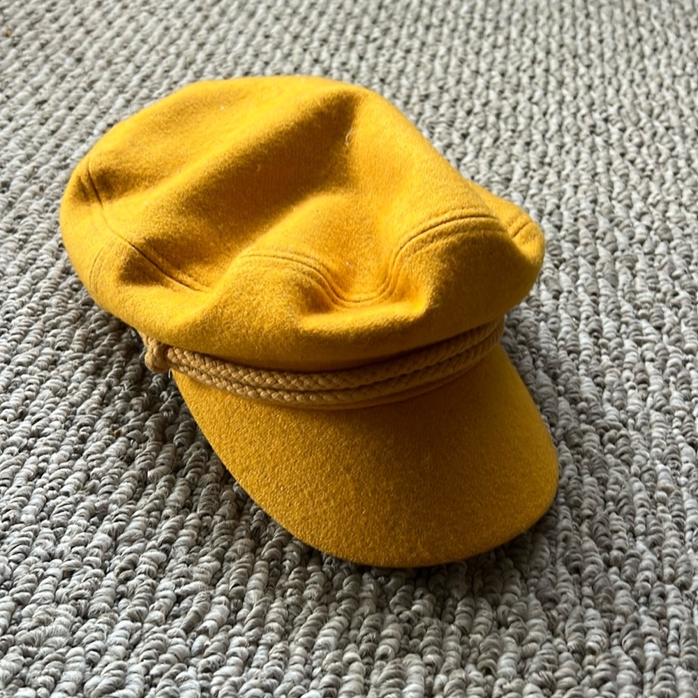 Brixton Yellow Fiddler Cap